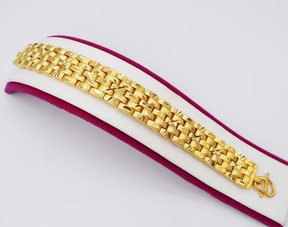 Gold Elephant Bracelet - Devi Jewellers