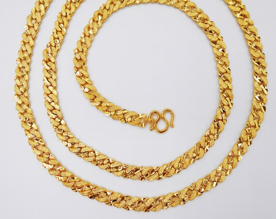 24k Gold Filled Men's Cuban Chain -10mm (Yellow) price in Saudi Arabia,  Saudi Arabia