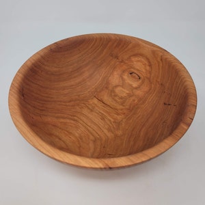 Small cherry food safe handmade bowl