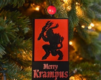 Krampus Ornament: Merry Creepmas Gothmas Decor