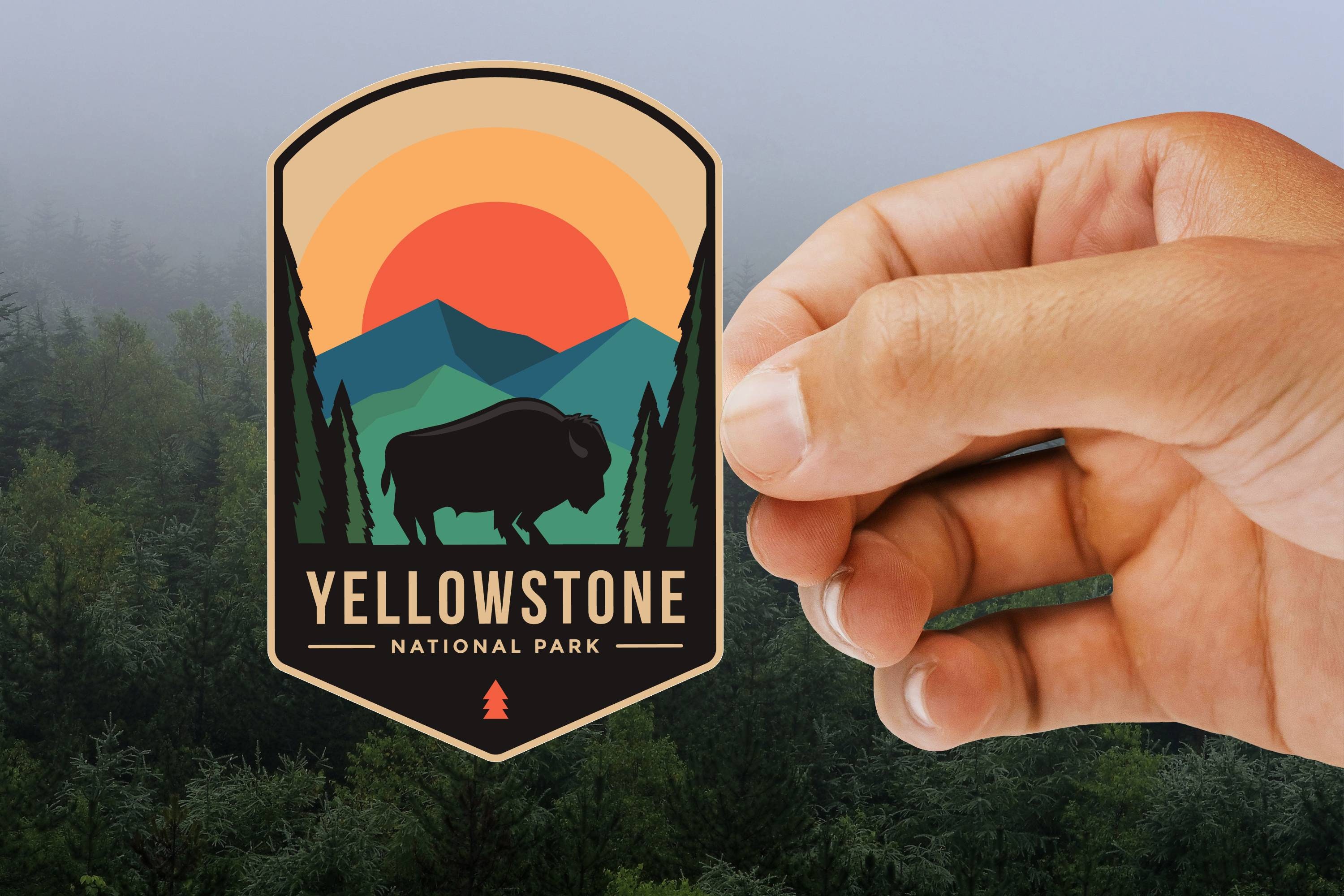 Waterproof national park stickers water bottle sticker hydro Etsy