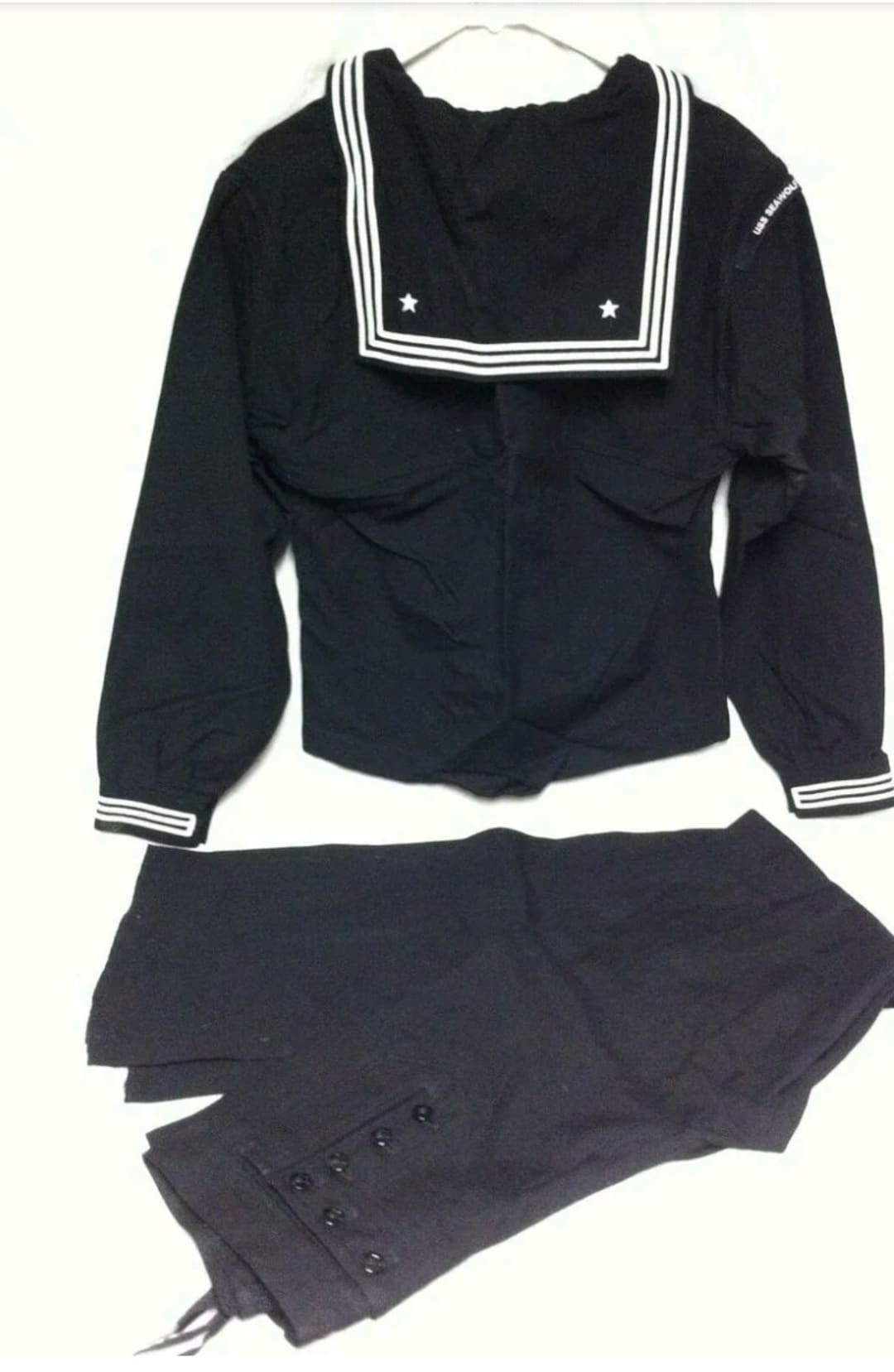 Vintage Navy Crackerjack Uniform Etsy