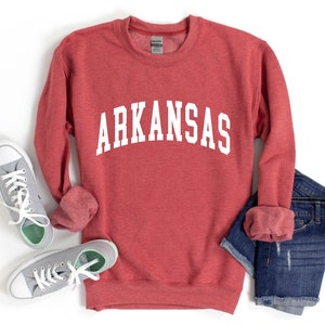 Arkansas Sweatshirt, Arkansas Sweater, Arkansas Shirt, Arkansas, Arkansas Gift, Little Rock Sweatshirt, Hot Springs Sweater, Fayetteville