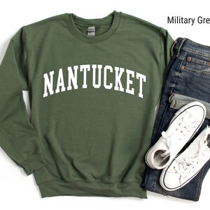 Nantucket Sweatshirt, Nantucket Sweater, Nantucket Shirt, Nantucket, Nantucket Gift, Nantucket Clothing, Massachusetts Sweater, East Coast bild 9