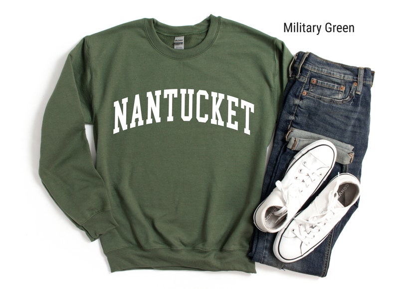 Nantucket Sweatshirt, Nantucket Sweater, Nantucket Shirt, Nantucket, Nantucket Gift, Nantucket Clothing, Massachusetts Sweater, East Coast bild 9