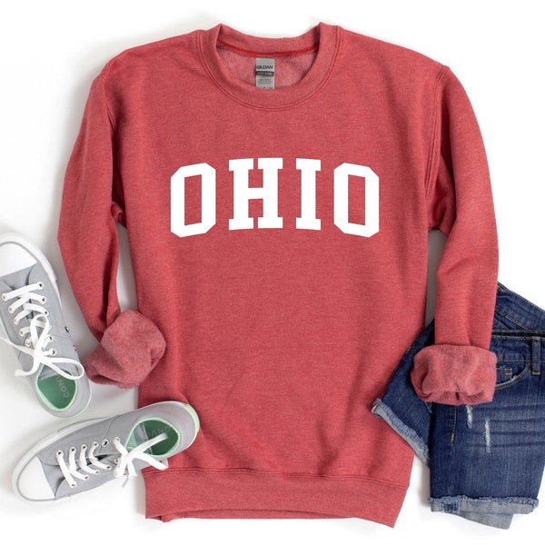 Ohio Sweatshirt, Ohio Sweater, Ohio Shirt, Ohio, Midwest Sweatshirt, Midwest Sweater, Cleveland Sweatshirt, Cincinnati Sweatshirt