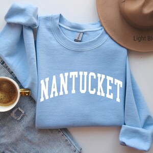 Nantucket Sweatshirt, Nantucket Sweater, Nantucket Shirt, Nantucket, Nantucket Gift, Nantucket Clothing, Massachusetts Sweater, East Coast bild 3
