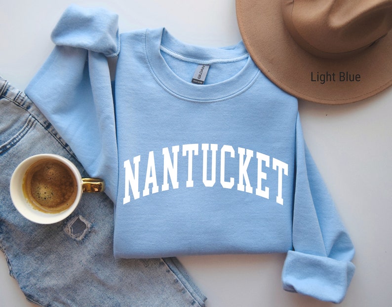 Nantucket Sweatshirt, Nantucket Sweater, Nantucket Shirt, Nantucket, Nantucket Gift, Nantucket Clothing, Massachusetts Sweater, East Coast bild 3