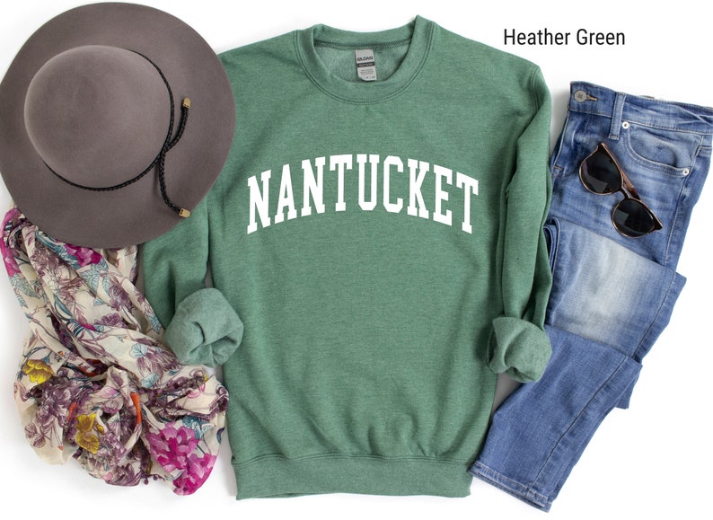 Nantucket Sweatshirt, Nantucket Sweater, Nantucket Shirt, Nantucket, Nantucket Gift, Nantucket Clothing, Massachusetts Sweater, East Coast bild 6