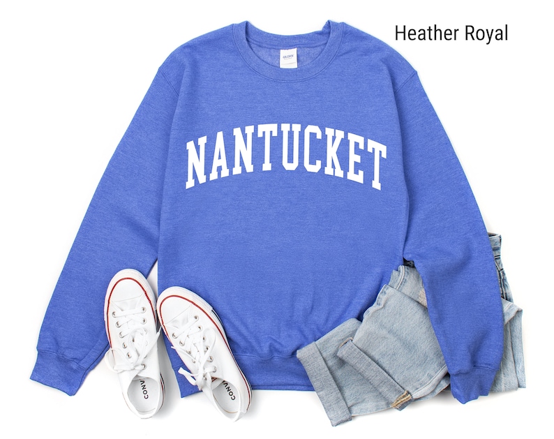 Nantucket Sweatshirt, Nantucket Sweater, Nantucket Shirt, Nantucket, Nantucket Gift, Nantucket Clothing, Massachusetts Sweater, East Coast bild 8
