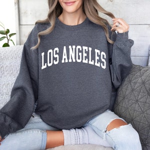 Los Angeles Sweatshirt, Los Angeles Sweater, Los Angeles Shirt, Los Angeles Gift, California Sweatshirt, California Sweater, California Gift