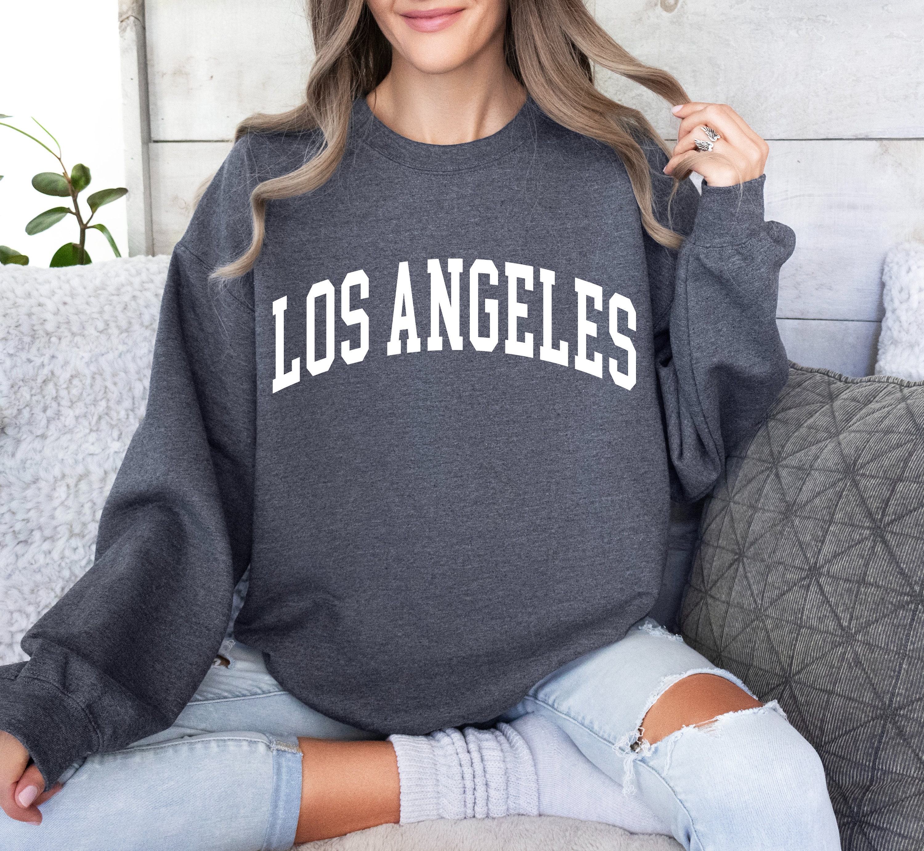 Los Angeles Dodgers Sweatshirt - Etsy
