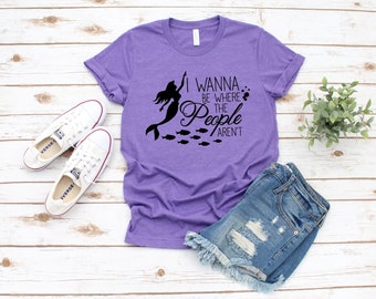 I Wanna Be Where The People Aren't Shirt, I Wanna Be Where The People Arent, I Want To Be Where The People Aren't, Anti Social Shirt