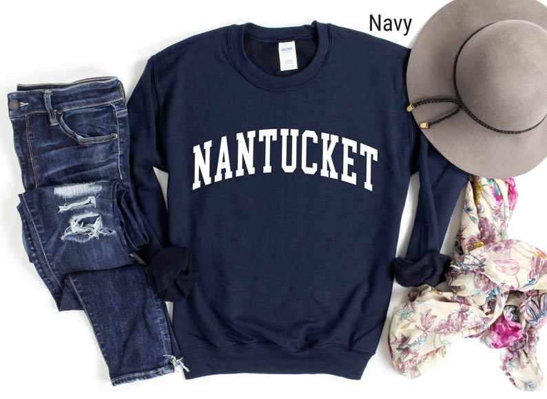 Nantucket Sweatshirt, Nantucket Sweater, Nantucket Shirt, Nantucket, Nantucket Gift, Nantucket Clothing, Massachusetts Sweater, East Coast bild 5