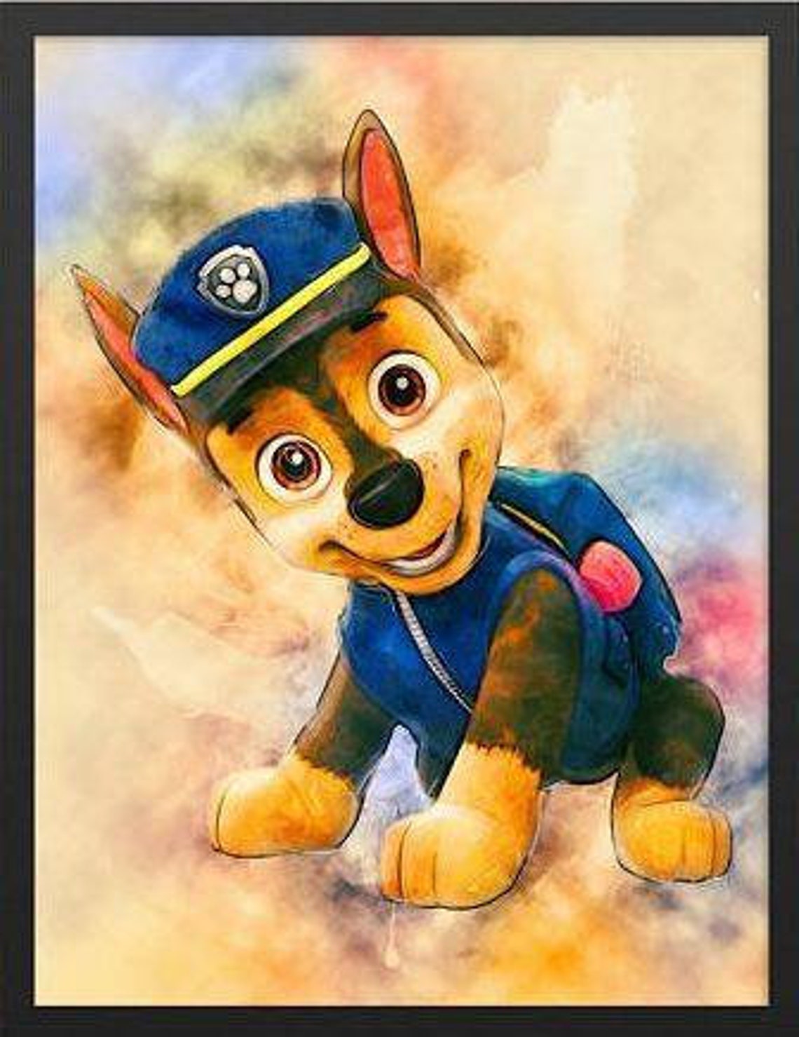 Paw Patrol Paint Party PackCustom Canvases DIY Etsy