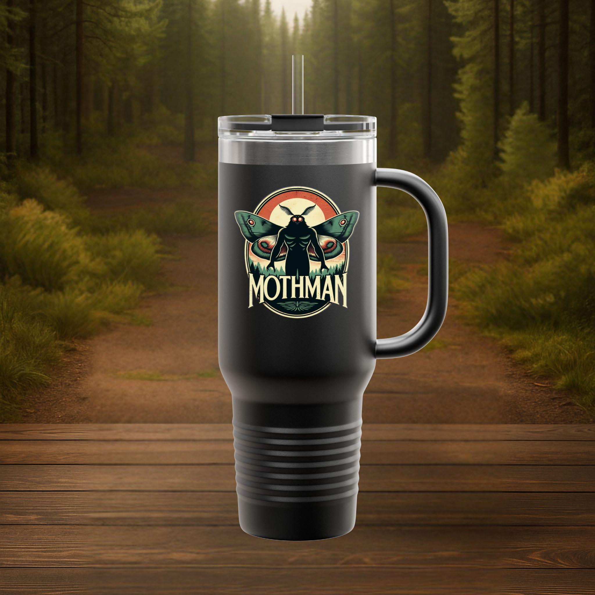 Mothman Tumbler: 40oz Insulated Stainless Steel Travel Mug