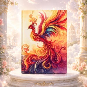 Phoenix Rising Hardcover Journal: Mythical Creature, Transformation