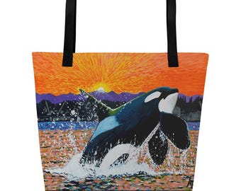 Bolsa de mano grande Orca Pacific Northwest