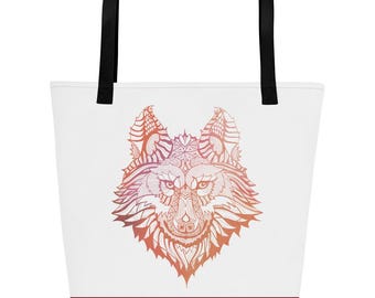 Bolsa de mano grande South Kitsap Wolves