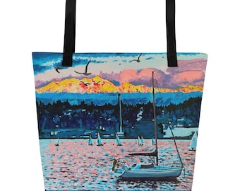 Bolsa de mano grande de Washington de Sailing Crew