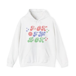 It&#39;s OK to not be OK Unisex Heavy Blend Hooded Sweatshirt