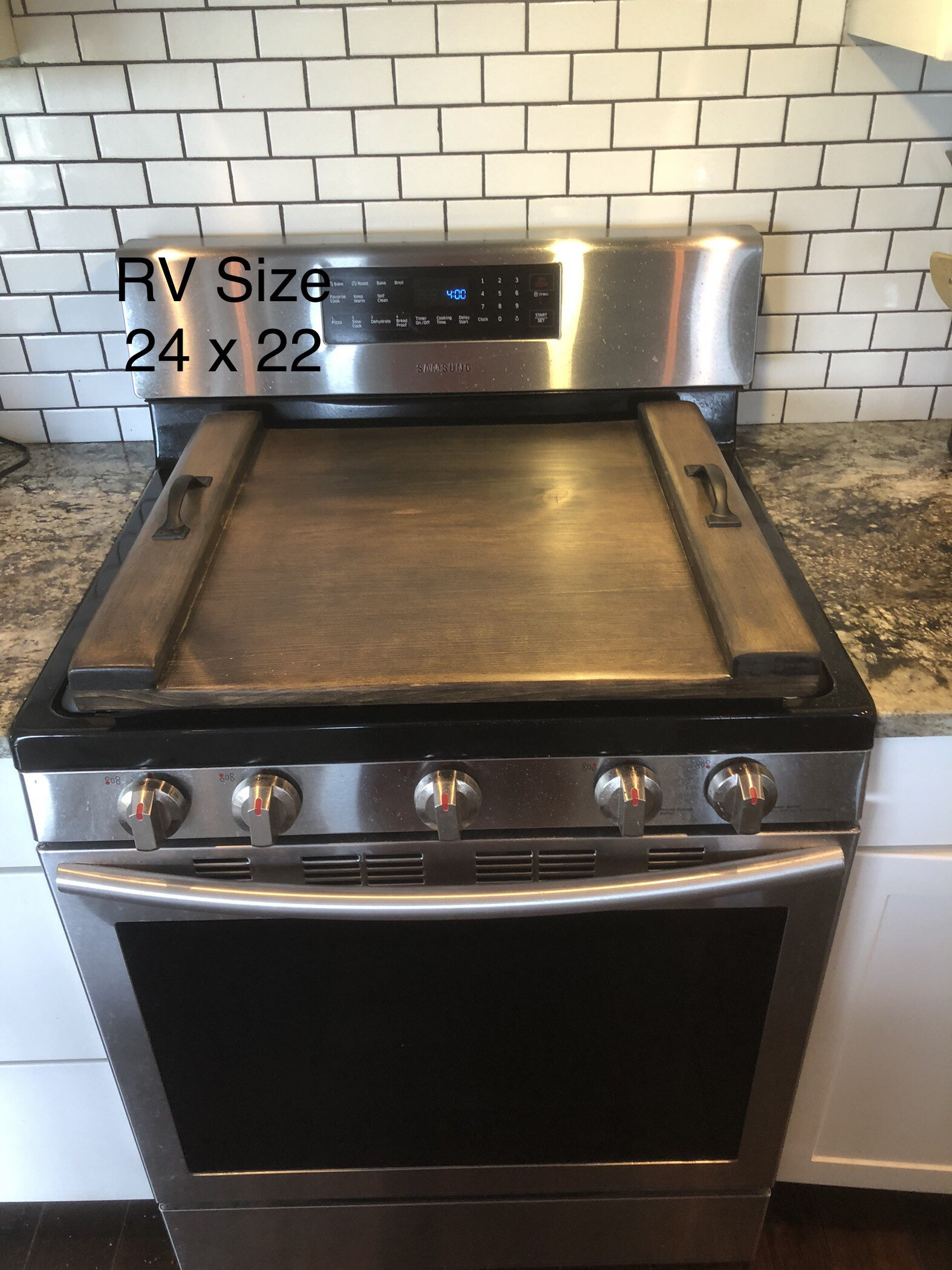 Noodle Board Stove Cover Serving Tray Etsy