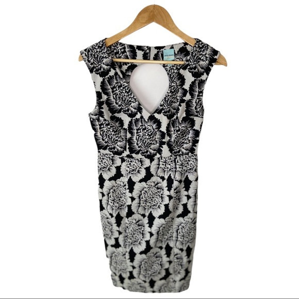 Plenty Tracy Reese Black Floral Dress Size 2 | Etsy