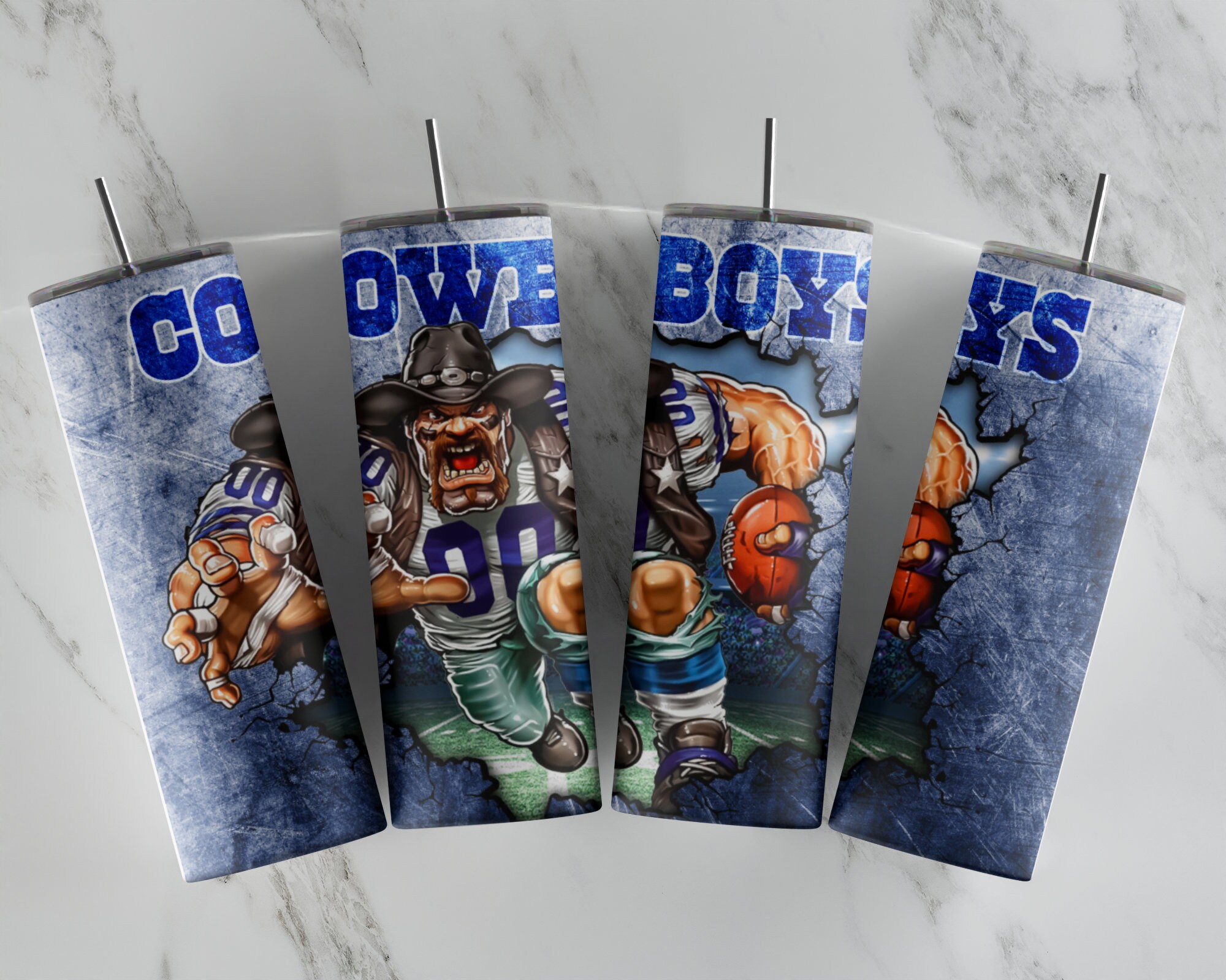 20oz Football Tumblers Football Sport Tumblers Football Etsy