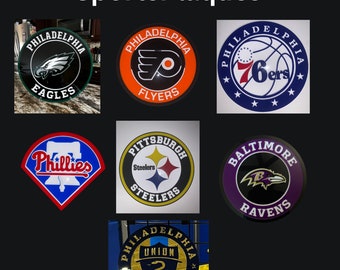 Handmade Sports Team Acrylic Plaque, USA Made (11.5 in)