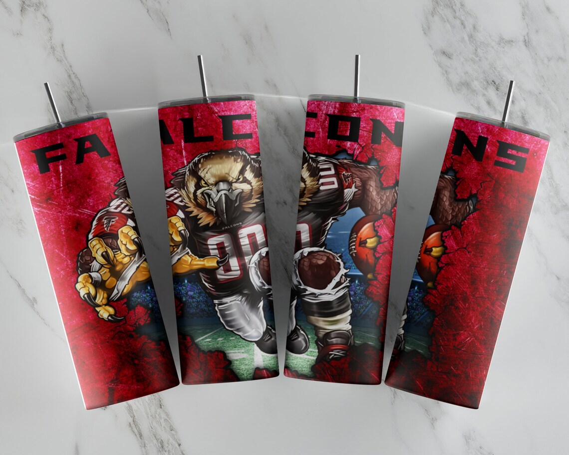 20oz Football Tumblers Football Sport Tumblers Football Etsy