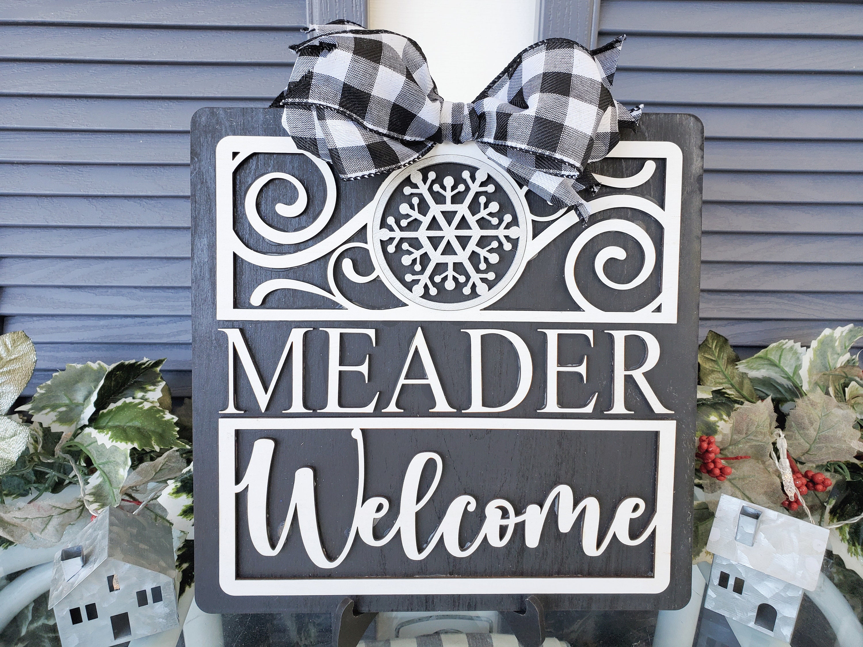 Custom Family Name Wood Sign – Personalized Home Decor - Etsy