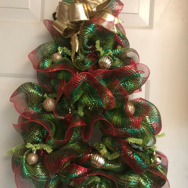 Christmas Tree Wreath