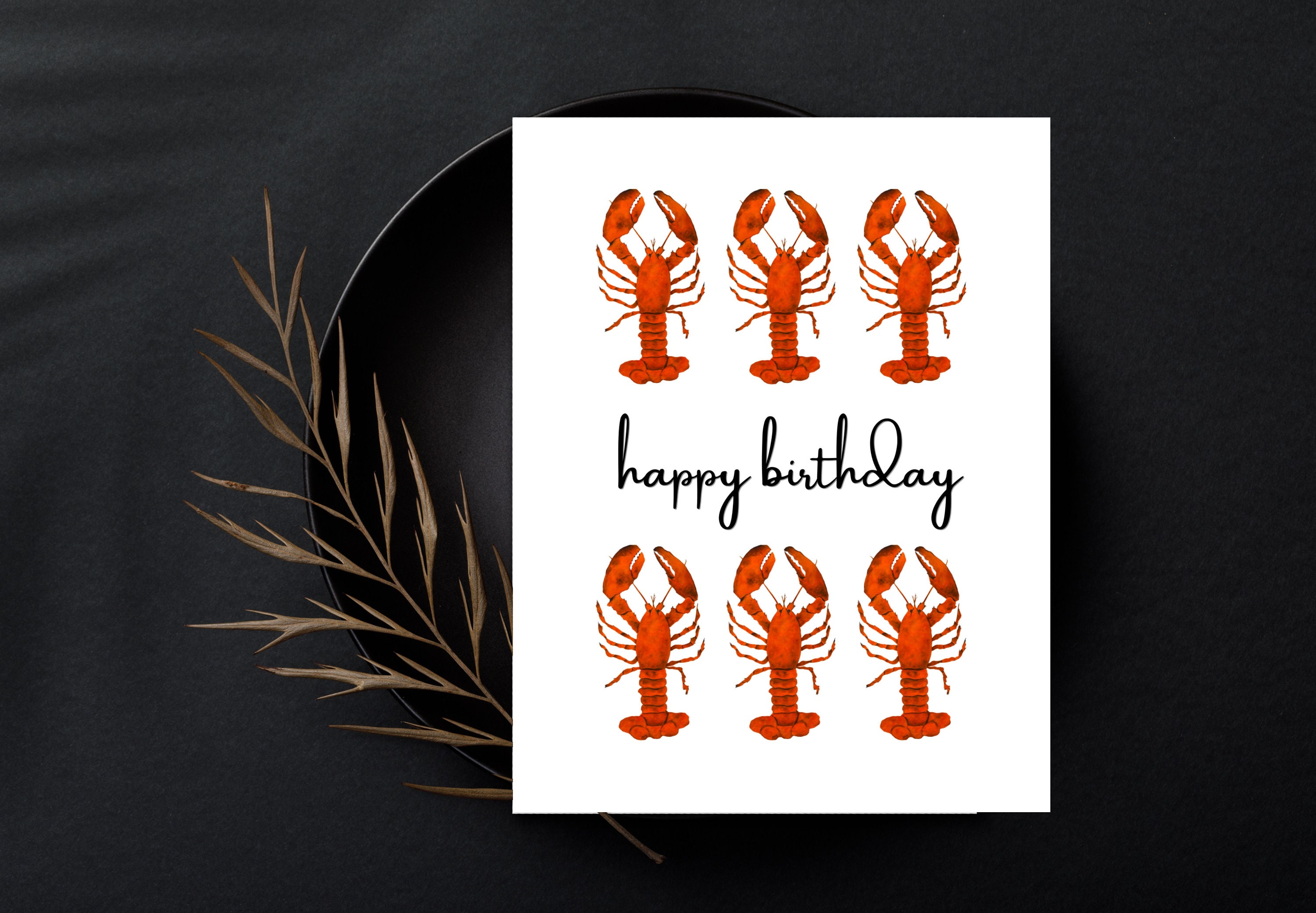 Aperturee Let The Good Times Boil Lobster Birthday Rectangle Backdrop main image 0