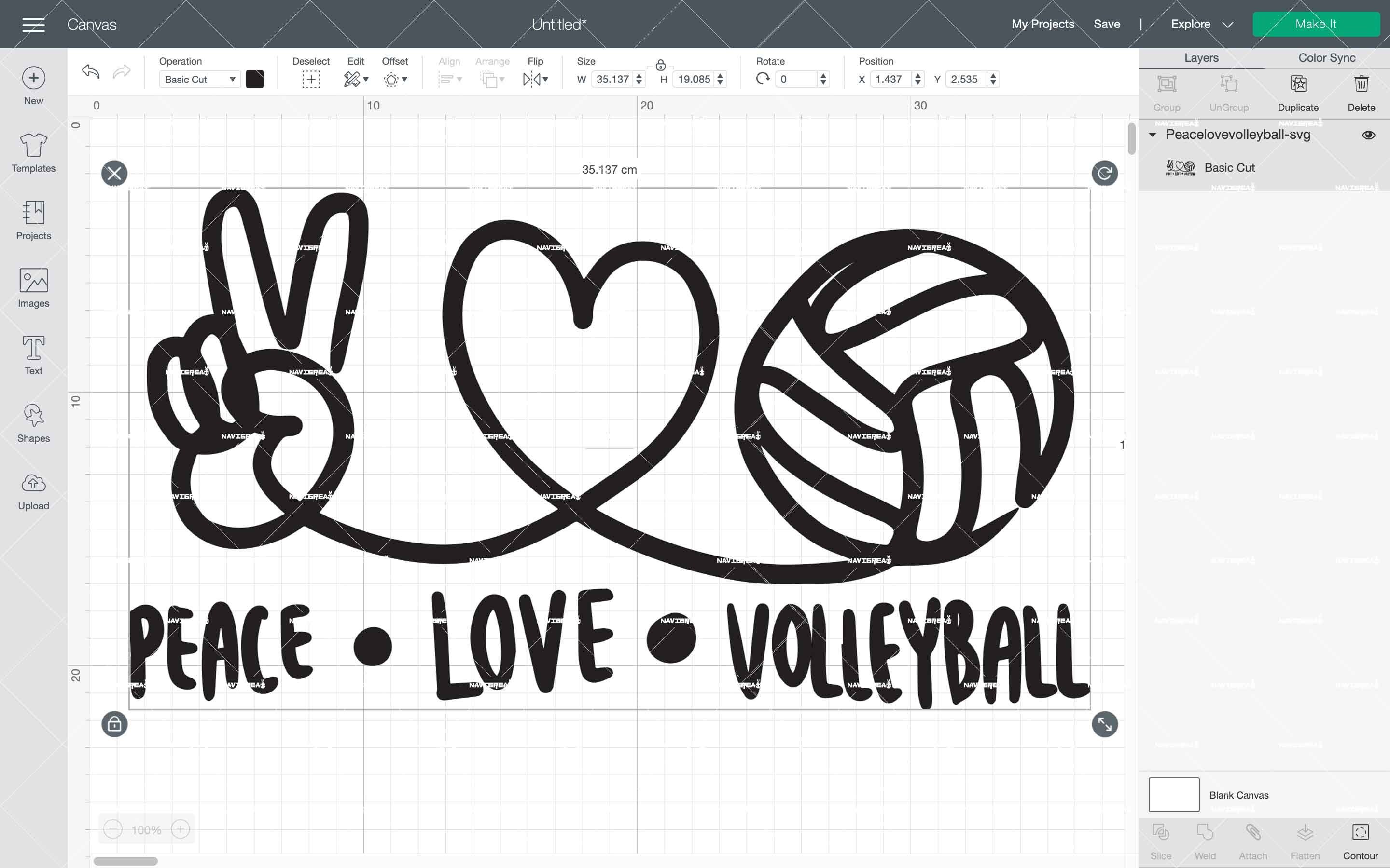 Download Peace Love Volleyball Svg / sublimación / descarga digital / | Etsy