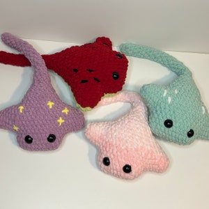 Crochet Stingray plushie