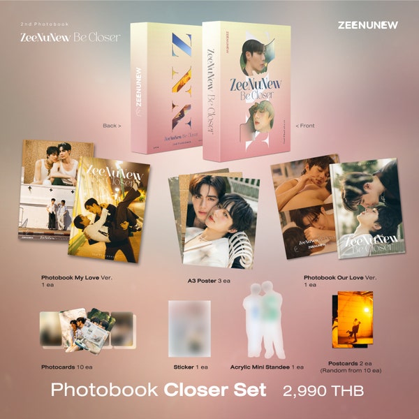 ZeeNunew 2nd Photobook, ZeeNunew Be Closer