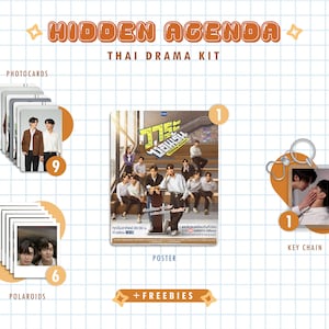 Hidden Agenda BL Kit! JoongDunk Couple, Thai BL Drama