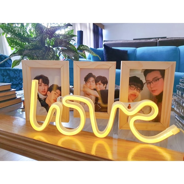 Personalized Boys Love Series Photo Frame! Thai, Japanese, Korean Drama!