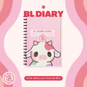 Anime Journal Notebook Manhwa Boy Anime Notebook Japanese Anime Journal  Cute Anime Merch Anime Gift for Yaoi Lovers 