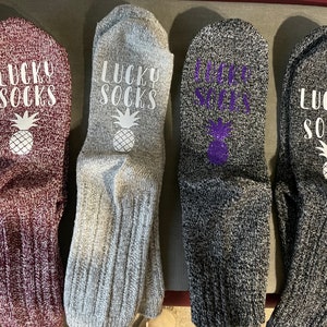 Lucky (Warm!) *Custom Color* Socks for IVF and IUI