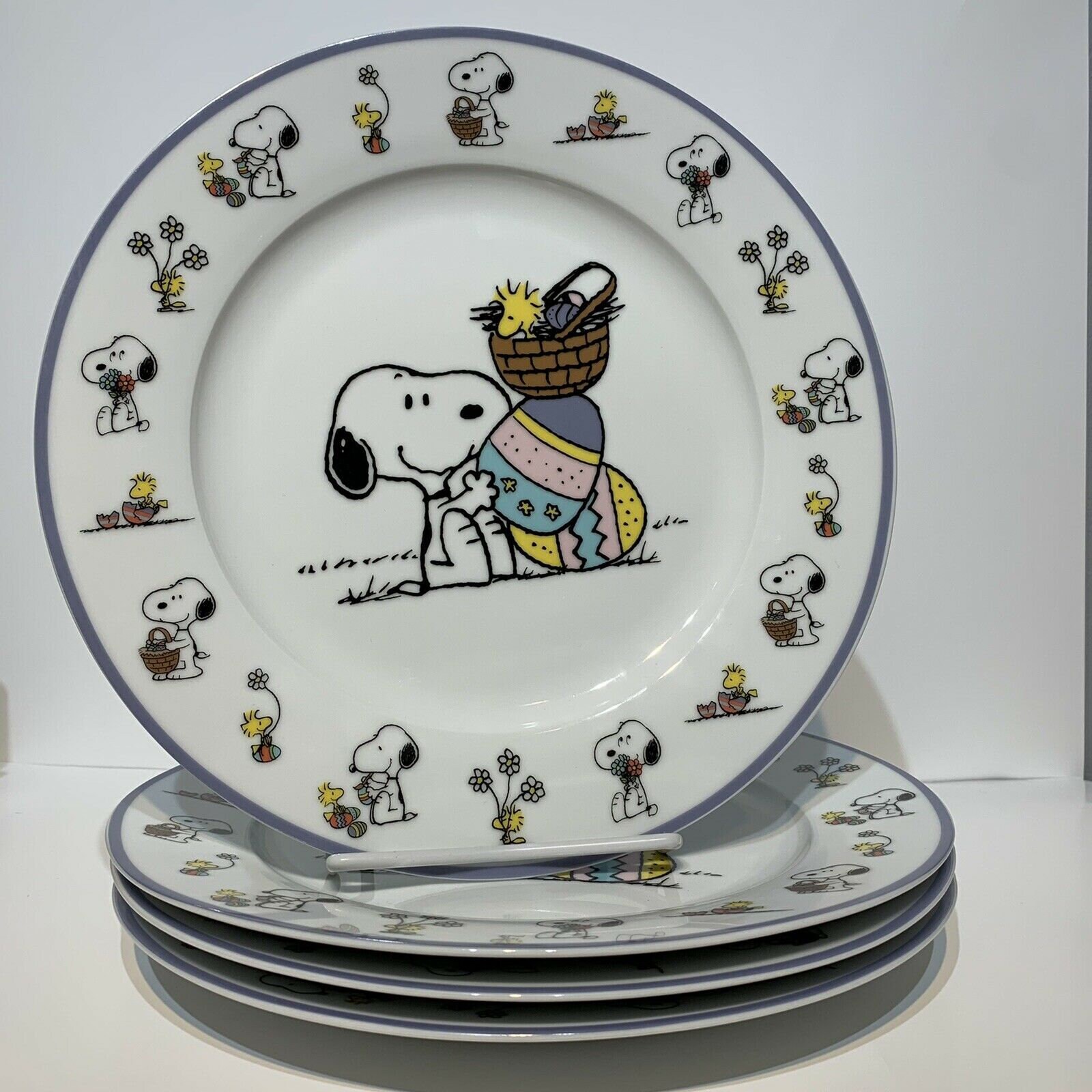 Snoopy and Woodstock Dinner Plate Easter Wreath Etsy UK