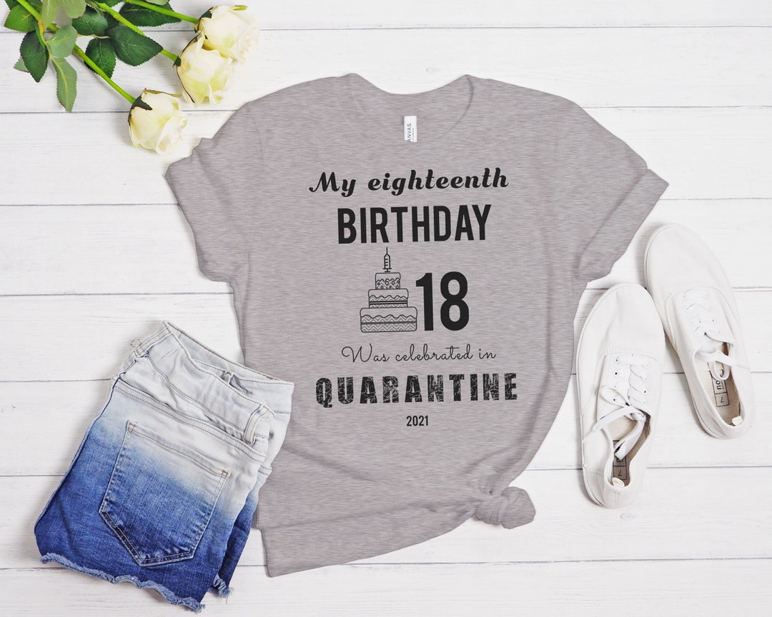 18th Birthday Tshirt, Eighteenth Birthday Tshirt, Teen Birthday Shirt