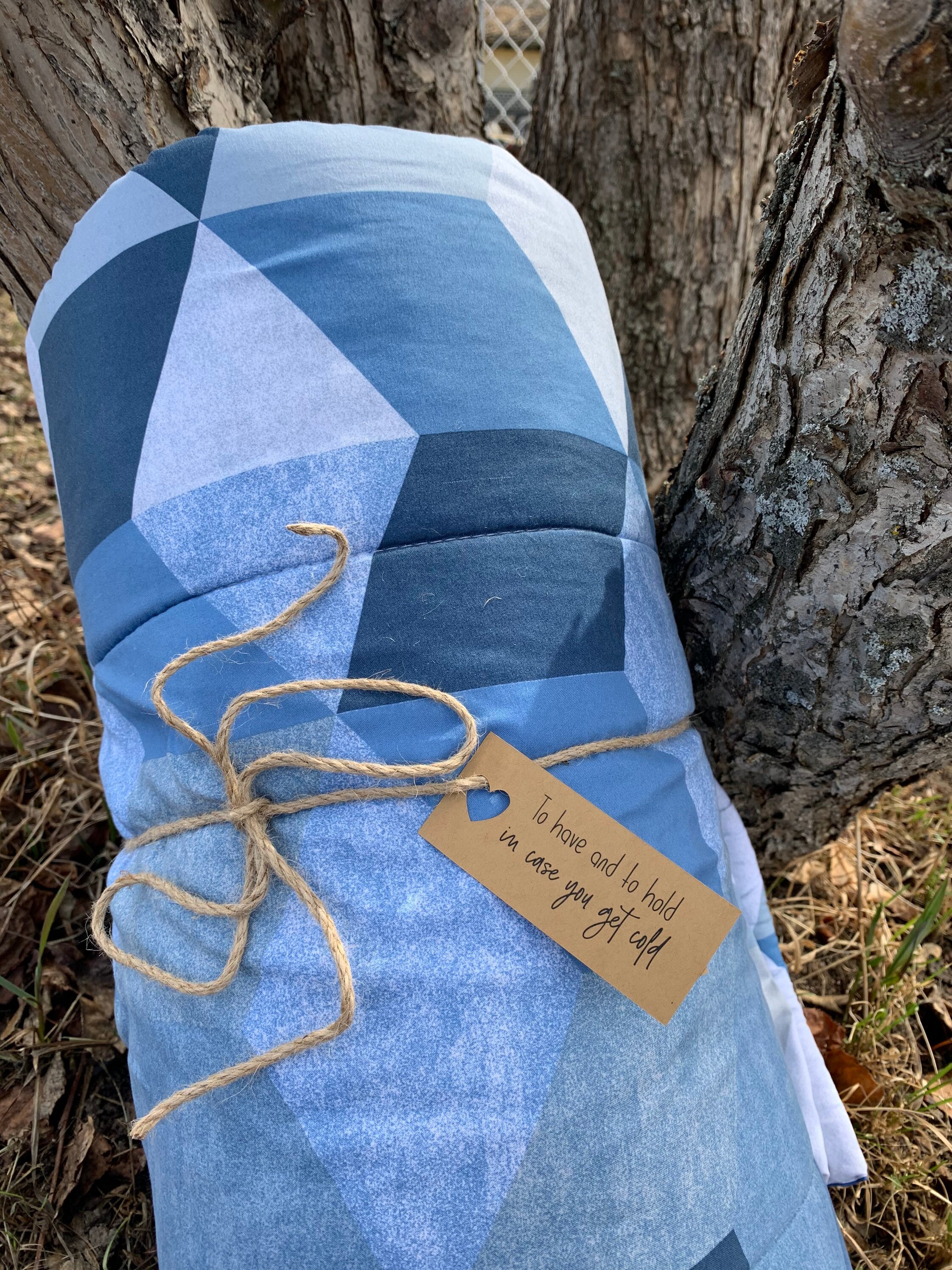 Blanket wedding favor tags To Have and To Hold in Case You
