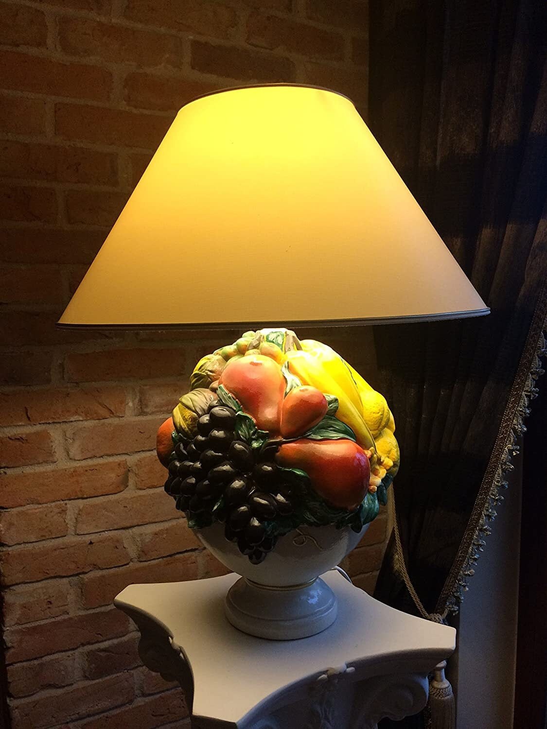 Lamp fruit design light lampshade hand made in Europe hand Etsy