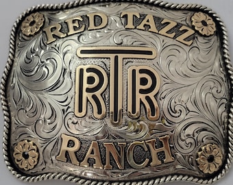 Custom Ranger Buckles - Hand Crafted - German Silver