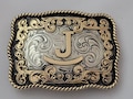 Trophy Western Belt Buckle - Custom Made - German silver - Hand Engraved - Customize yours today!