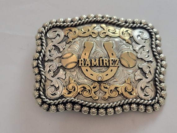 Custom Trophy and Rodeo Belt Buckles