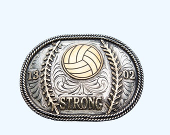 Custom Sports Buckles - Hand Crafted - German Silver