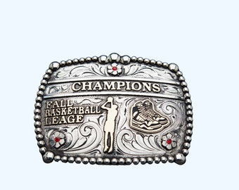 Custom Sports Buckles - Hand Crafted - German Silver