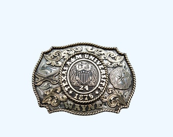 Custom Ranger Buckles - Hand Crafted - German Silver